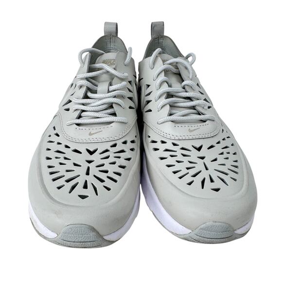 Nike Air Max Thea Joli Low Top Sneakers Womens‎ 8 Cream Tan Lace Up 802761-001 - Picture 4 of 10